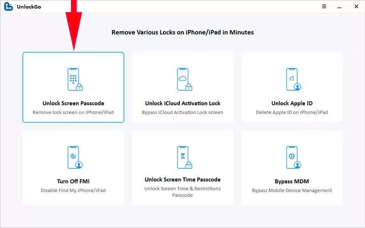 چگونه رمز آیفون را باز کنیم؟ - نرم‌افزار UnlockGo